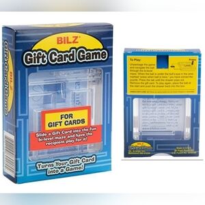 🍎 NEW Bilz Gift Card Game Maze Puzzle Brain Teaser Cash Unique Brain Teaser